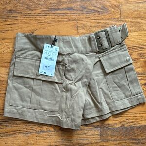 Zara Tan Cargo Women's Shorts